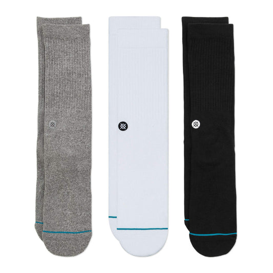 Stance Icon 3-Pack Socks Multi L Socks