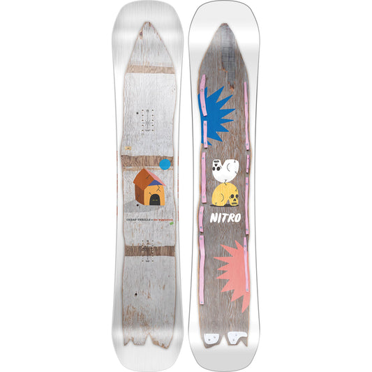 Nitro Cheap Thrills Wigglestick Snowboard 2024 Snowboards