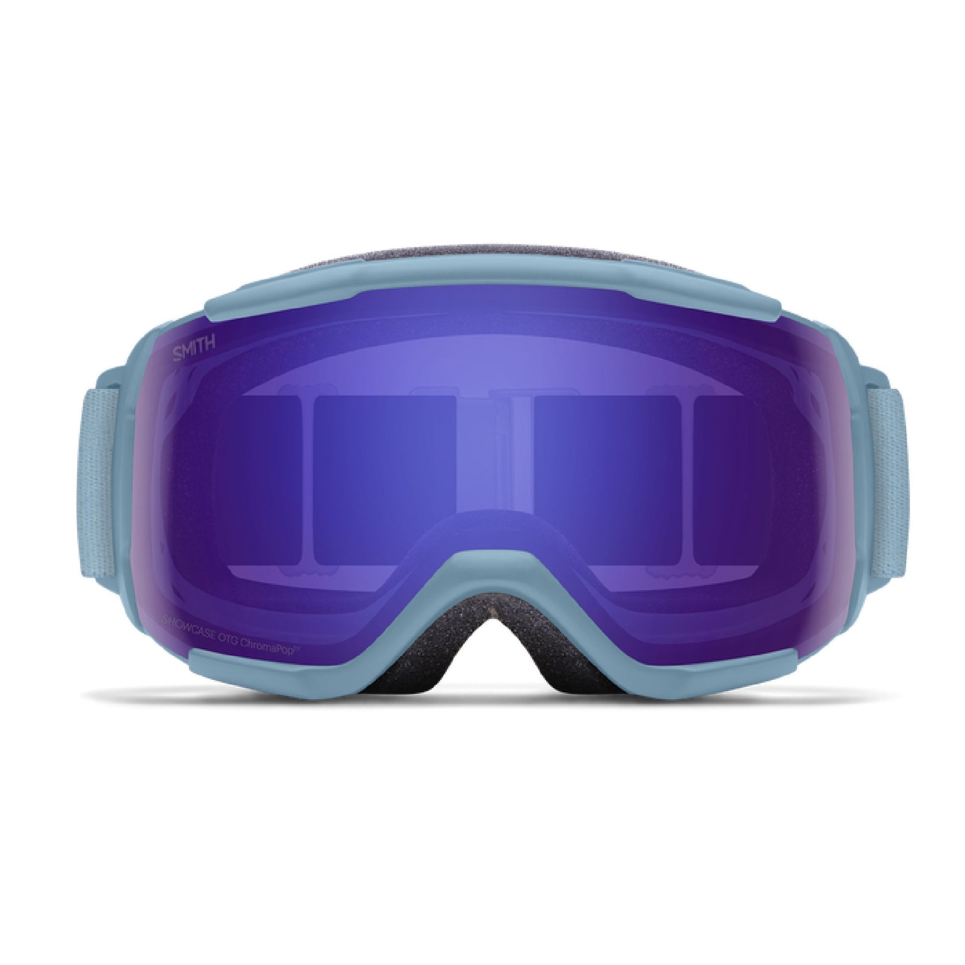 Smith Showcase OTG Snow Goggle Glacier ChromaPop Everyday Violet Mirror Snow Goggles