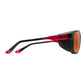 Smith Embark Sunglasses Tnf Matte Black Horizon Red ChromaPop Polarized Red Mirror Sunglasses