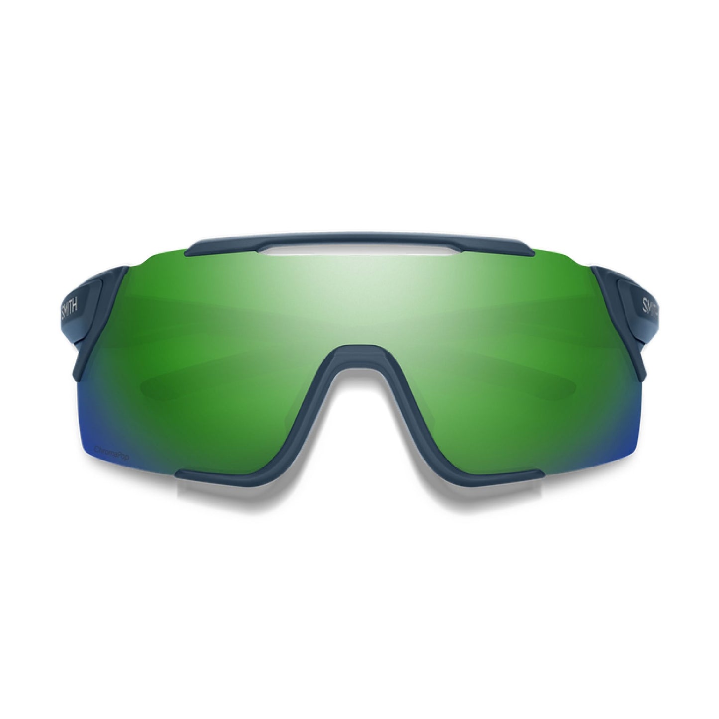Smith Attack MAG MTB Sunglasses Matte Stone ChromaPop Green Mirror Sunglasses