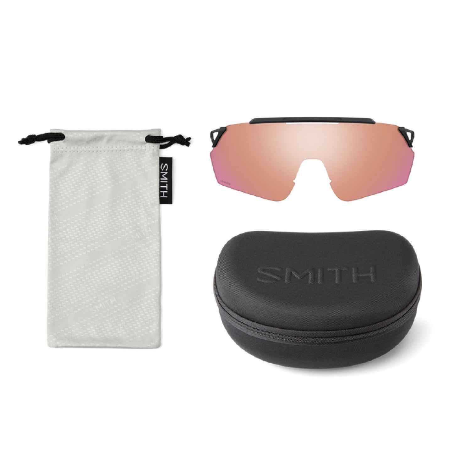 Smith Ruckus Sunglasses Matte Black ChromaPop Black Lens Sunglasses