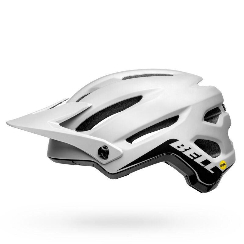 Bell 4Forty MIPS Helmet Matte Gloss White Black Bike Helmets