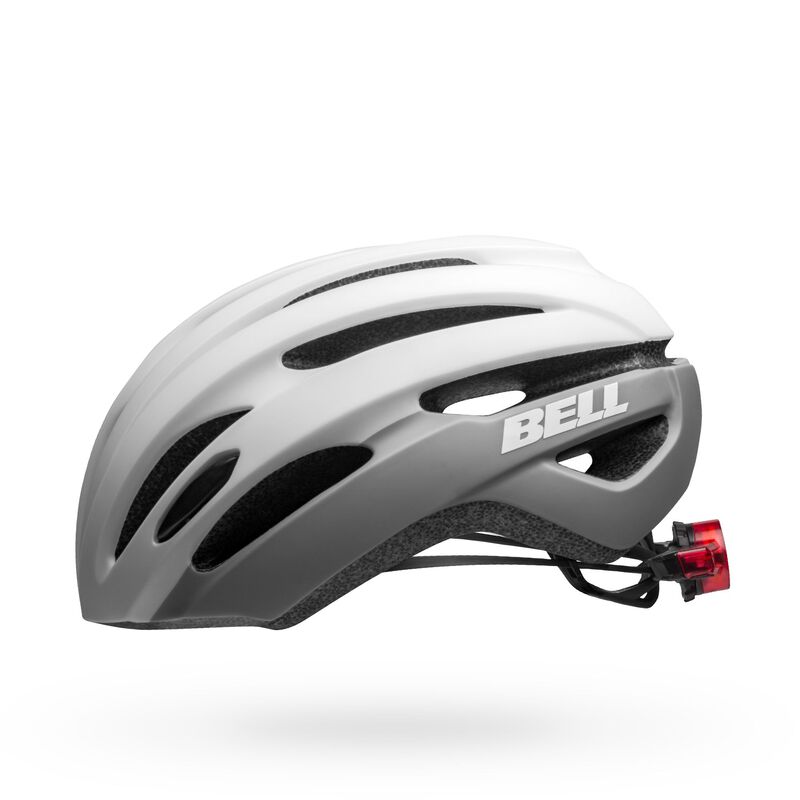 Bell Avenue LED Helmet Matte Gloss White Gray Bike Helmets