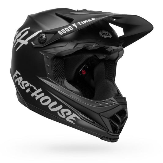 Bell Full-9 Fusion MIPS Helmet Fasthouse Matte Black White Bike Helmets