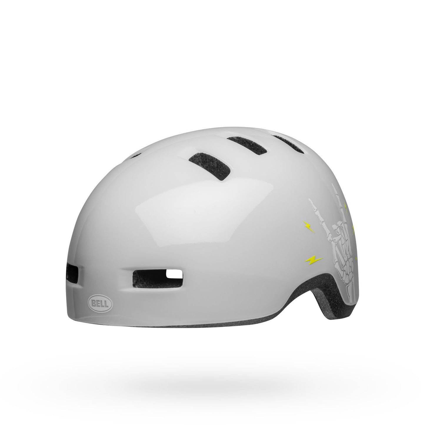 Bell Youth Lil Ripper Helmet Grizzly Gloss White Bike Helmets