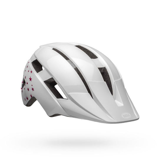 Bell Youth Sidetrack II MIPS Helmet Stars Gloss White UY Bike Helmets