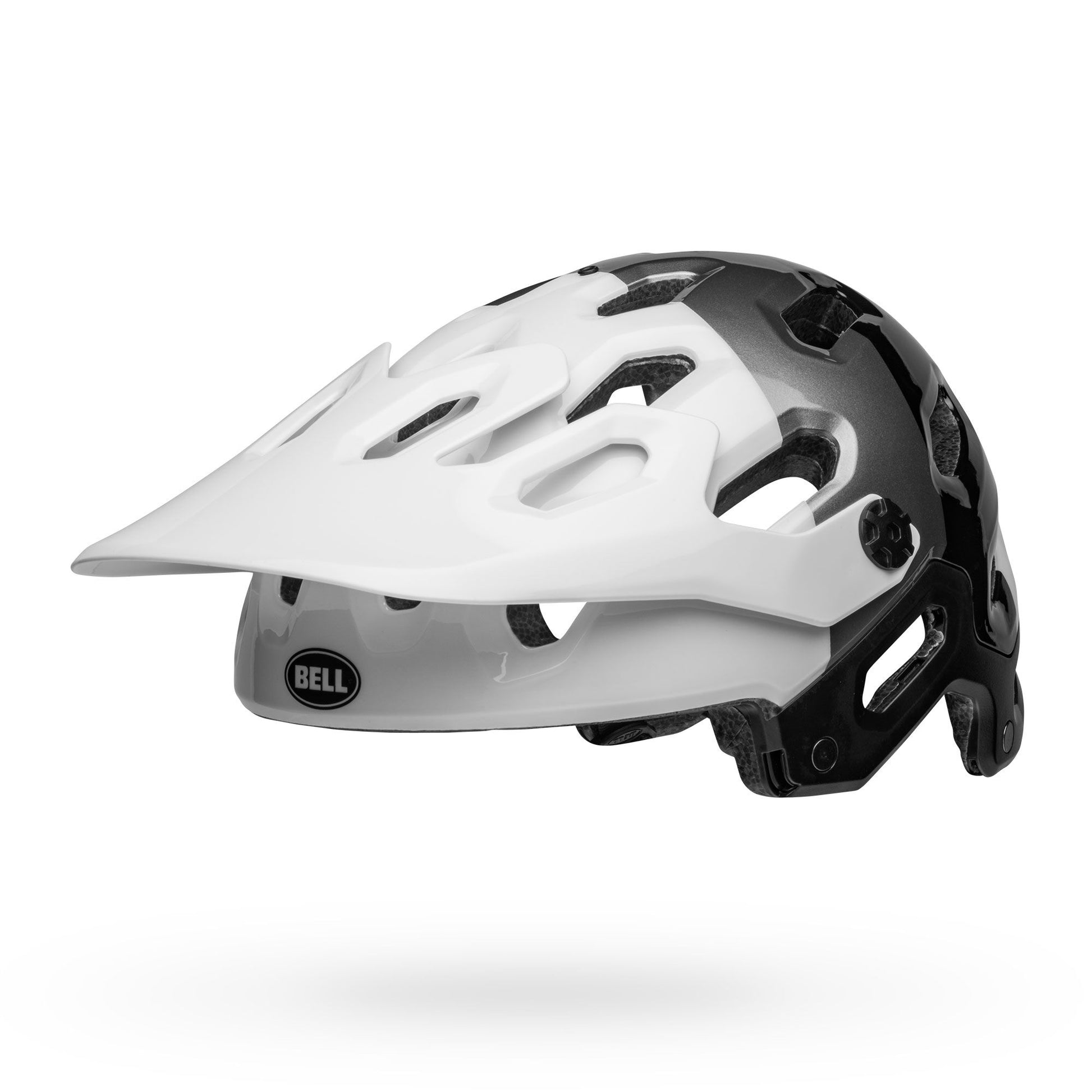 Bell Super 3R MIPS Helmet White Black Bike Helmets