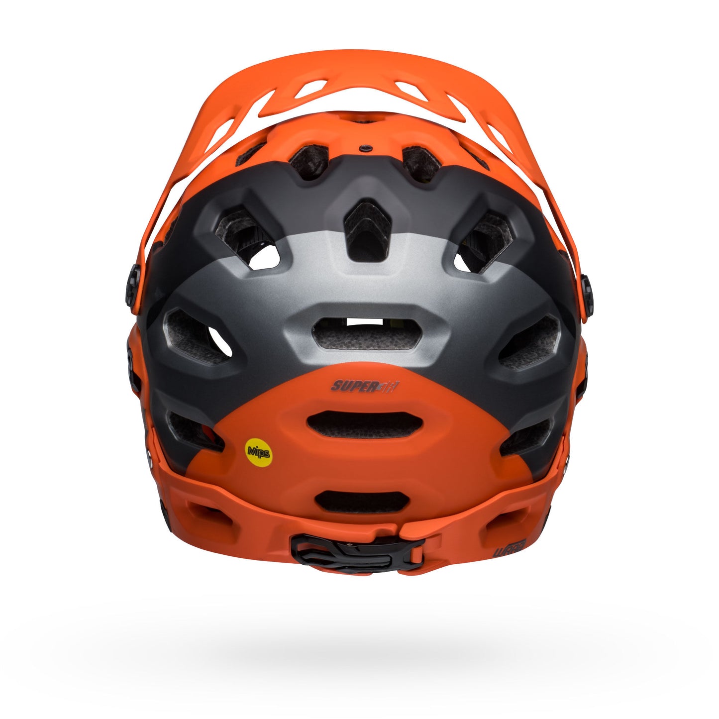 Bell Super 3R MIPS Helmet Matte Orange Black Bike Helmets