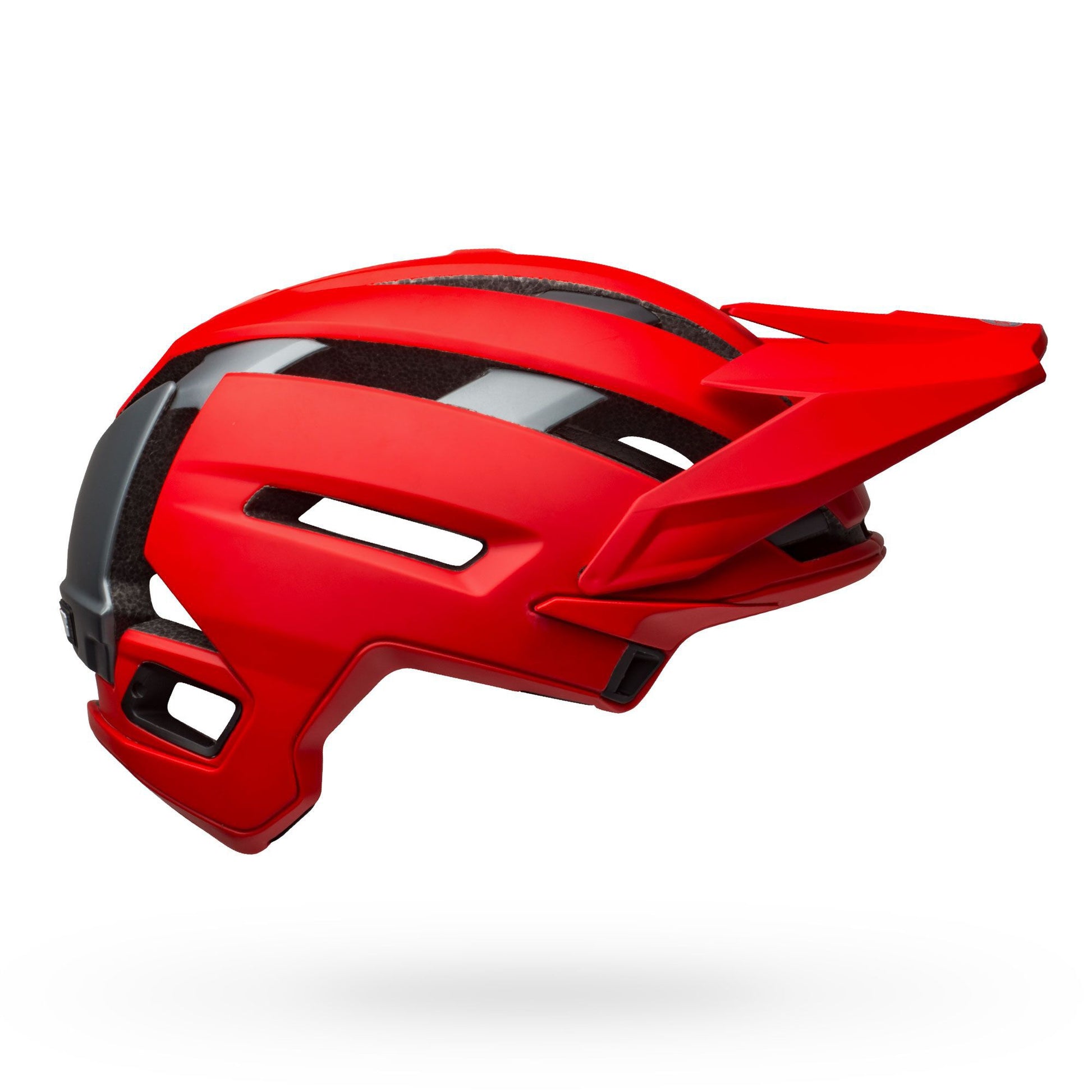 Bell Super Air Spherical Helmet Matte Gloss Red Gray Bike Helmets