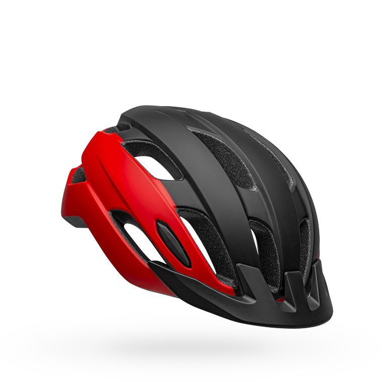Bell Trace Helmet Matte Red Black Bike Helmets