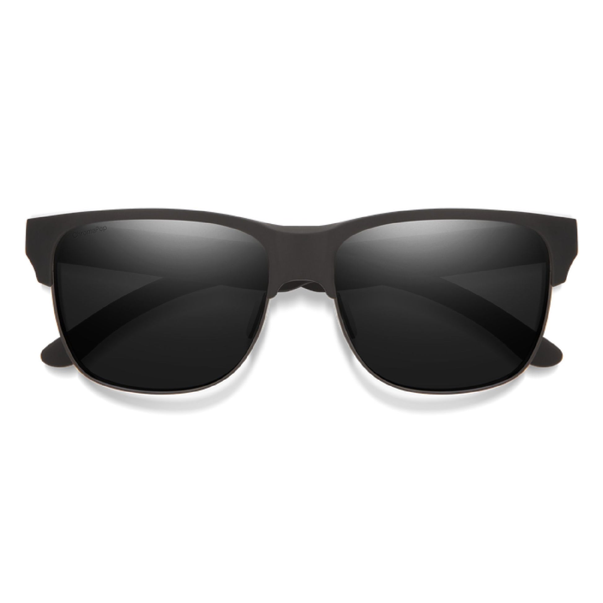 Smith Lowdown Split Sunglasses Matte Black ChromaPop Polarized Black Lens Sunglasses