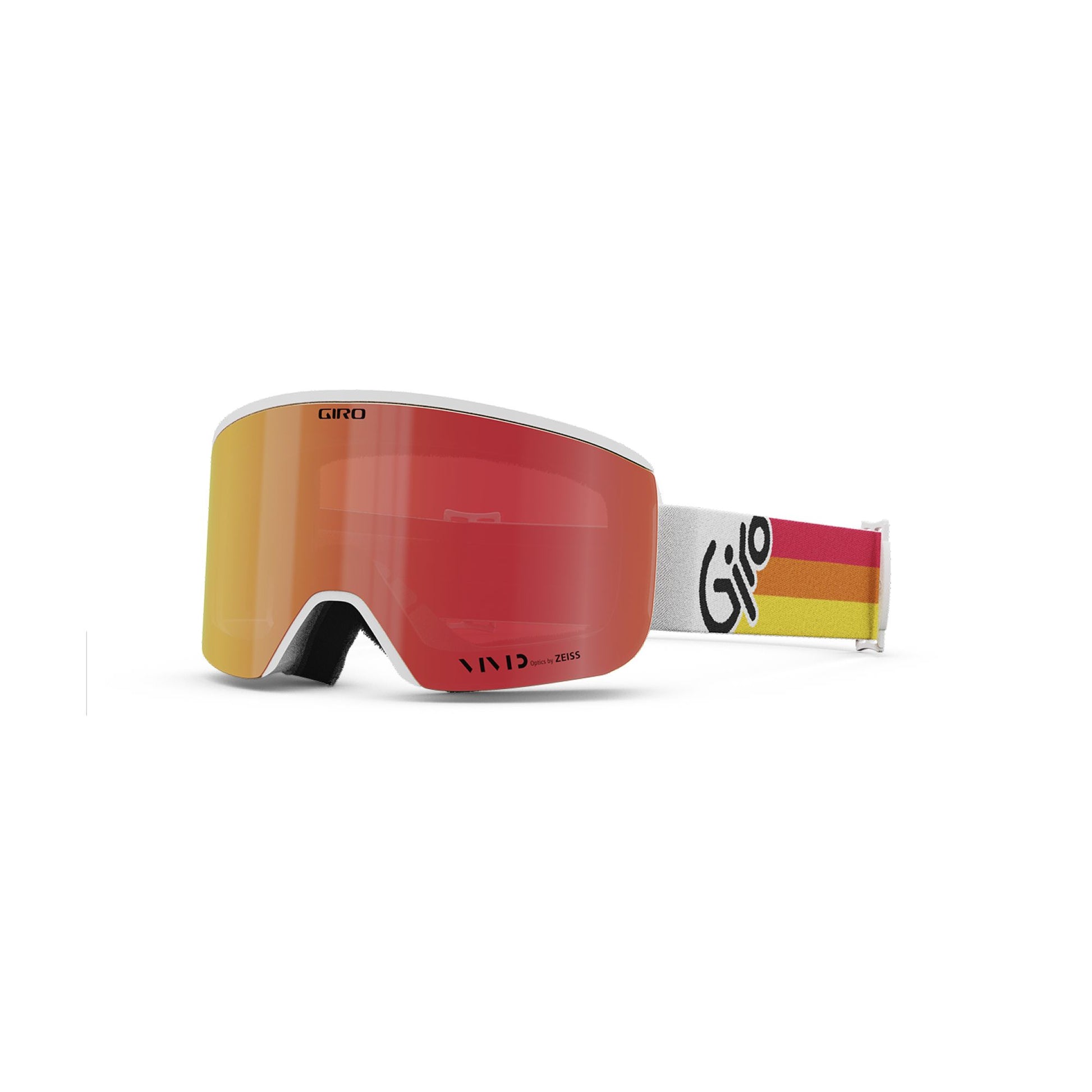 Giro Axis Snow Goggles Red & Orange Vintage Vivid Ember Snow Goggles