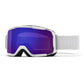 Smith Showcase OTG Snow Goggle White Vapor ChromaPop Everyday Violet Mirror Snow Goggles