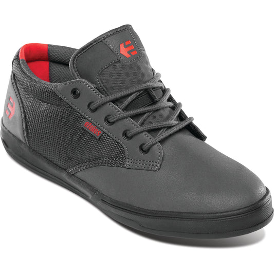 Etnies Jameson Mid Crank MTB Shoe Dark Grey Black Red 10 Bike Shoes