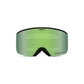 Giro Axis Snow Goggles Black Wordmark Vivid Emerald Snow Goggles