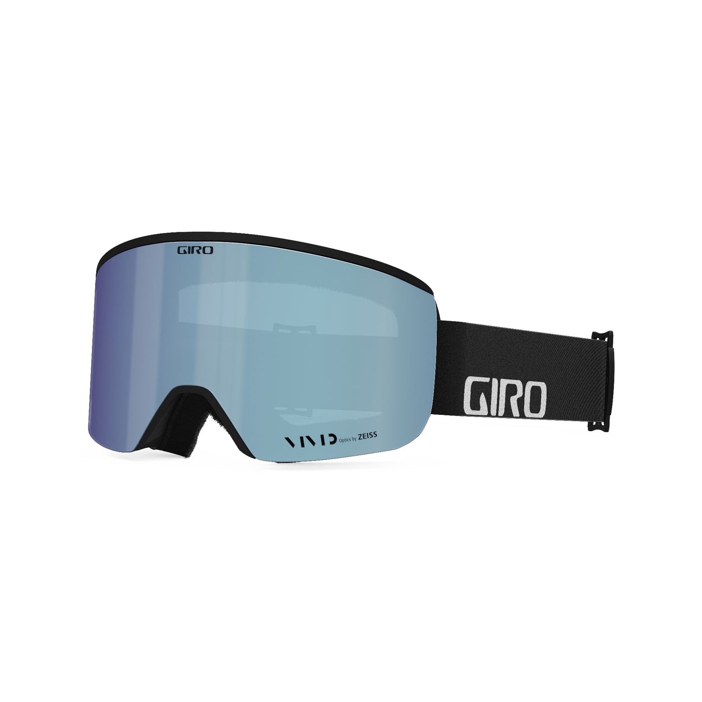 Giro Axis Snow Goggles Black Wordmark Vivid Royal Snow Goggles