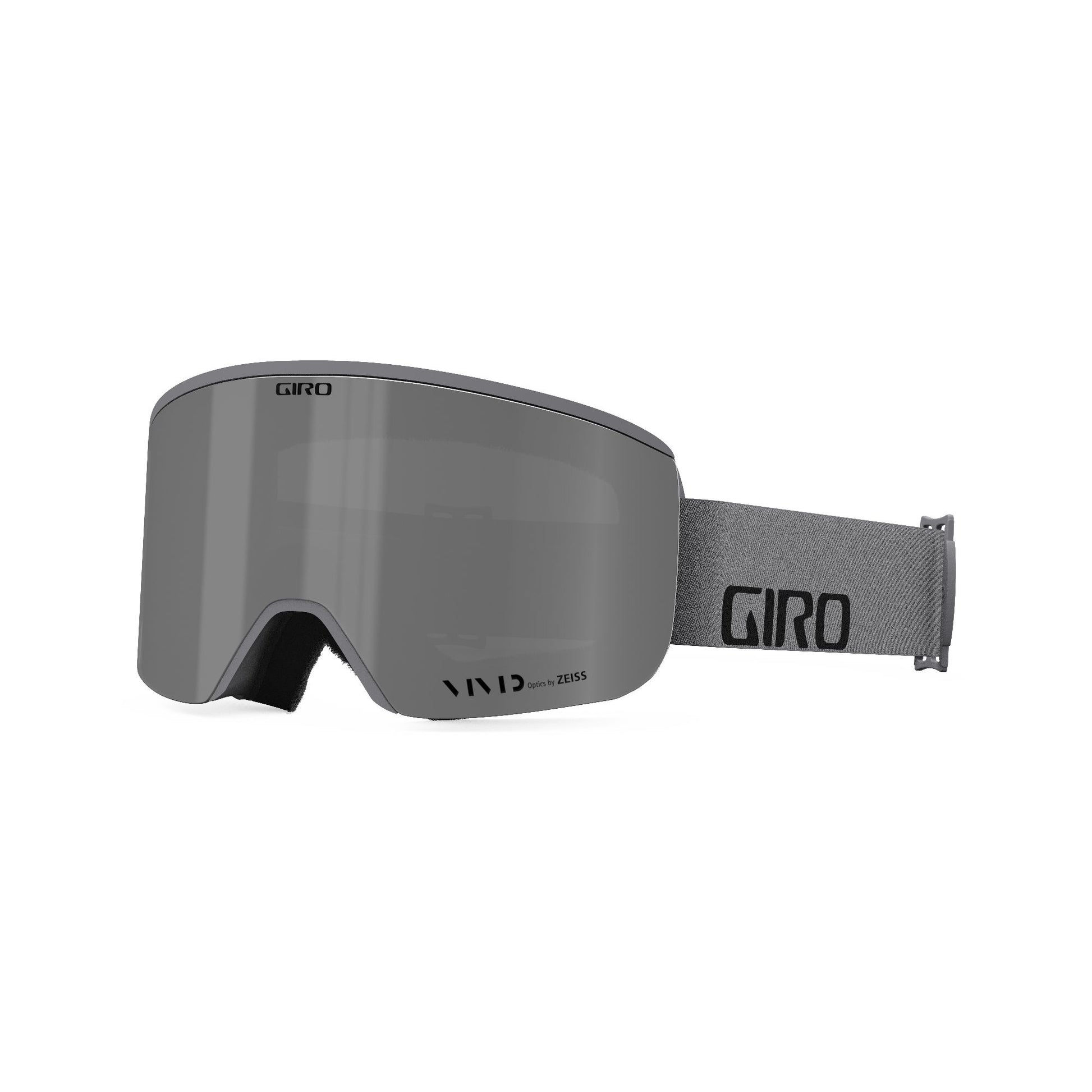 Giro Axis Snow Goggles Grey Wordmark Vivid Onyx Snow Goggles