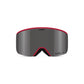 Giro Axis Snow Goggles Red & Black Thirds Vivid Smoke Snow Goggles
