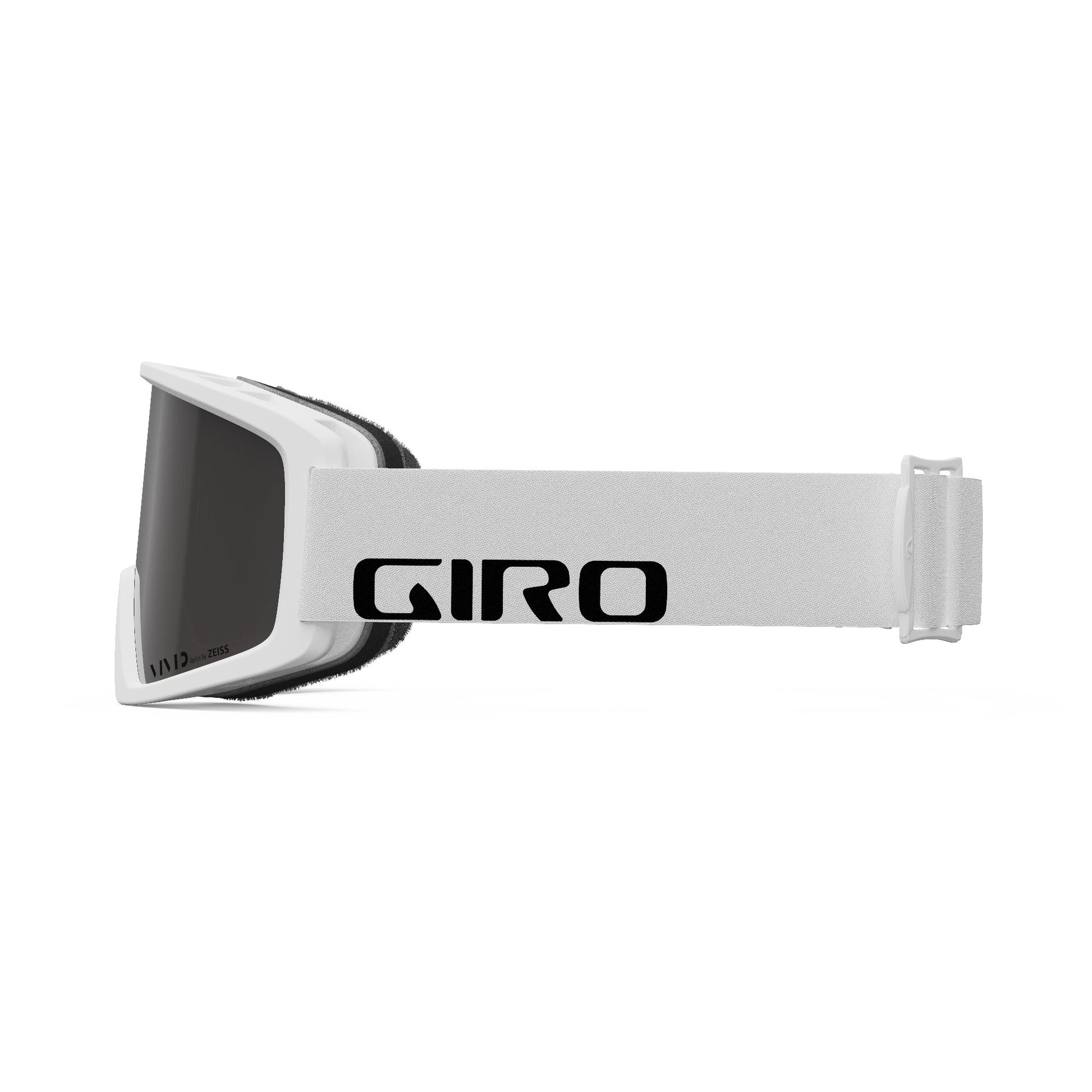 Giro Blok Snow Goggles White Wordmark Vivid Smoke Snow Goggles