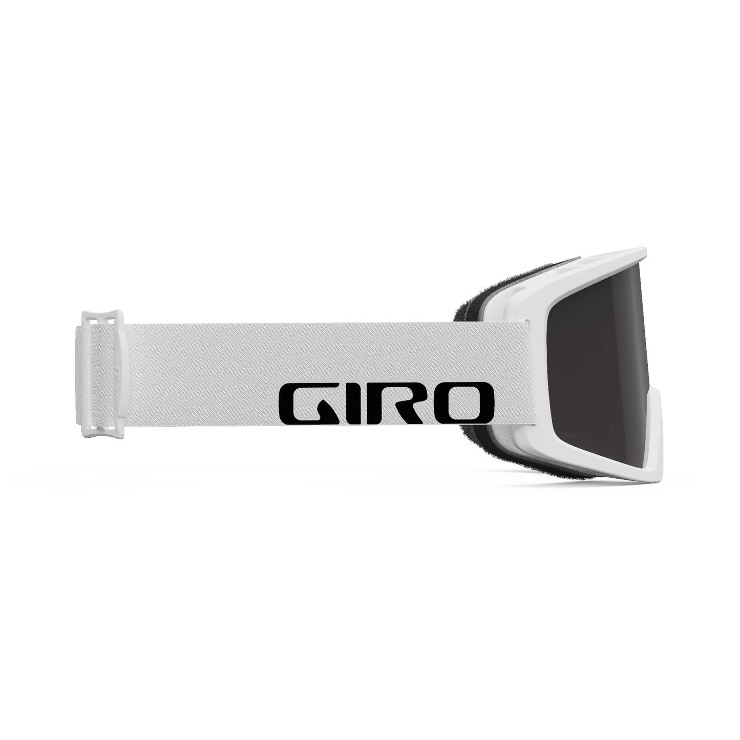 Giro Blok Snow Goggles White Wordmark Vivid Smoke Snow Goggles