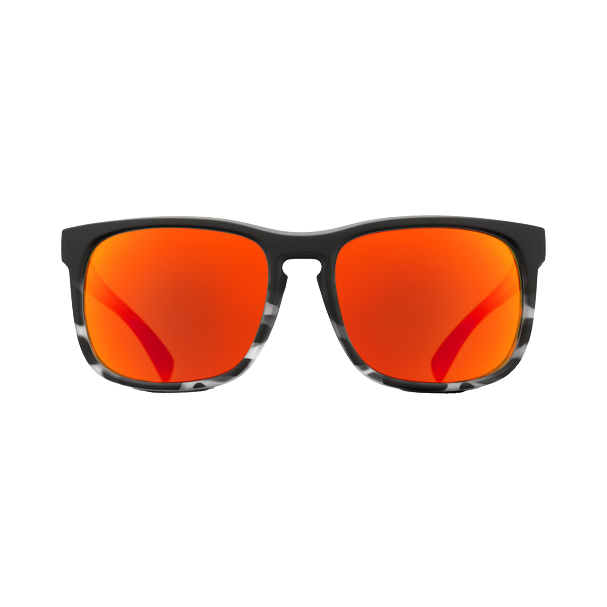 Giro Crest Sunglasses Matte Black Tortoise Fade VIVID Ember Sunglasses