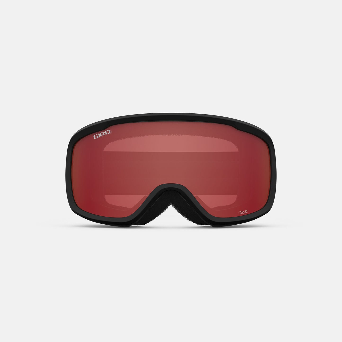 Giro Cruz Snow Goggles Black Wordmark Amber Scarlet Snow Goggles