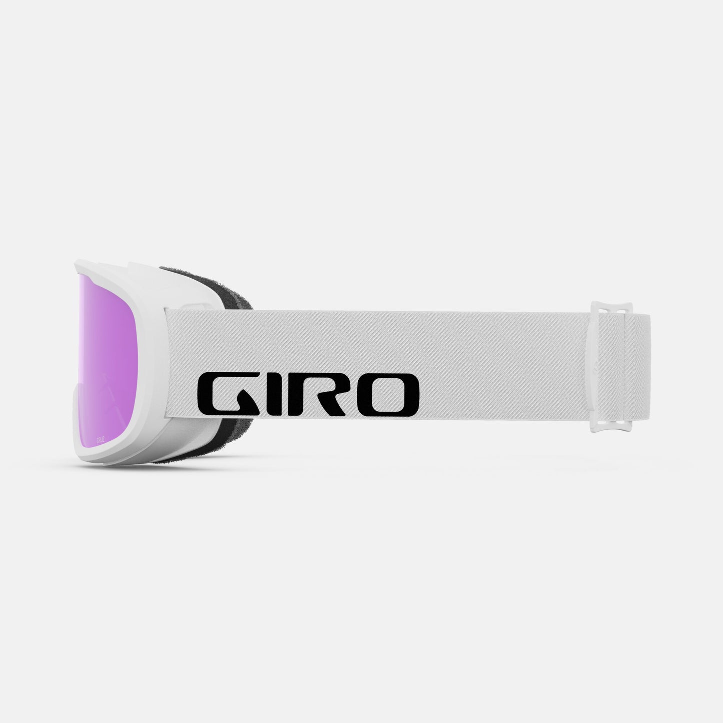 Giro Cruz Snow Goggles White Wordmark Amber Pink Snow Goggles