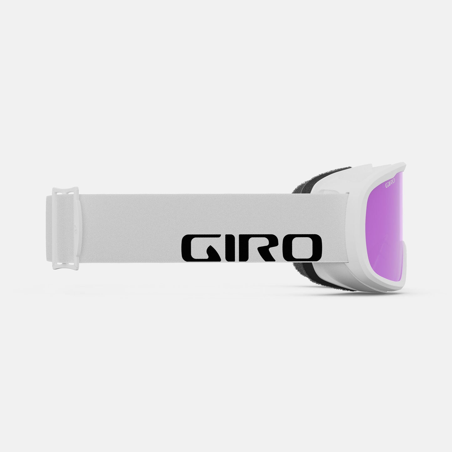 Giro Cruz Snow Goggles White Wordmark Amber Pink Snow Goggles