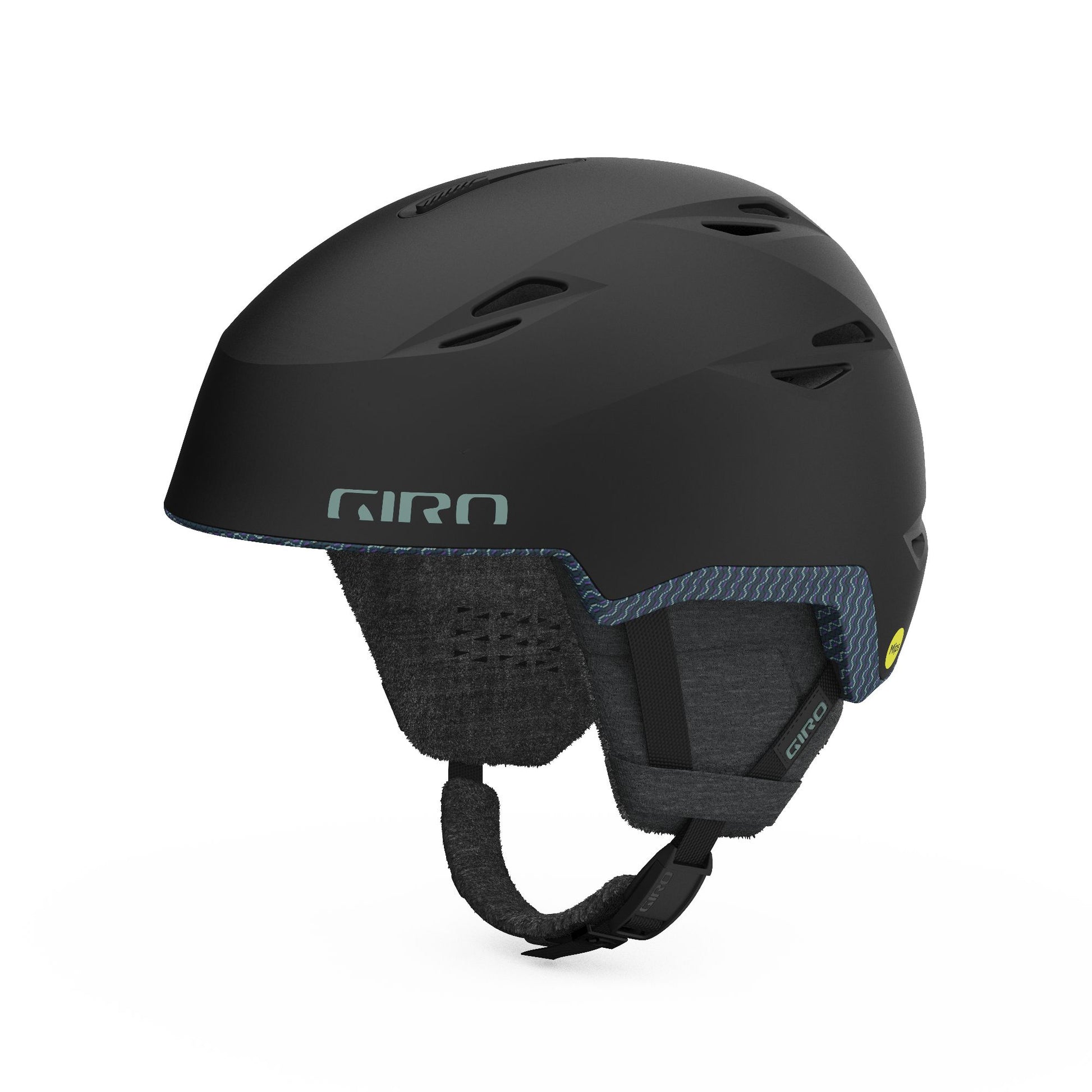 Giro Women's Envi Spherical Helmet Matte Black Sequence Snow Helmets