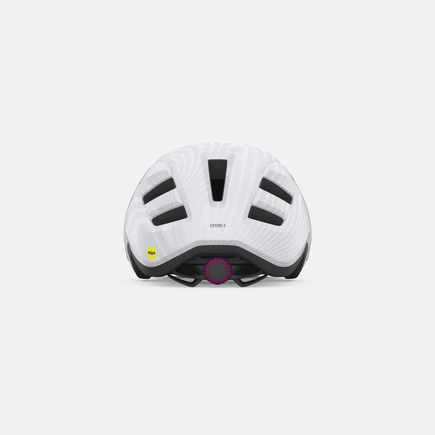Giro Youth Fixture MIPS II Helmet Matte White Pink Ripple UY Bike Helmets