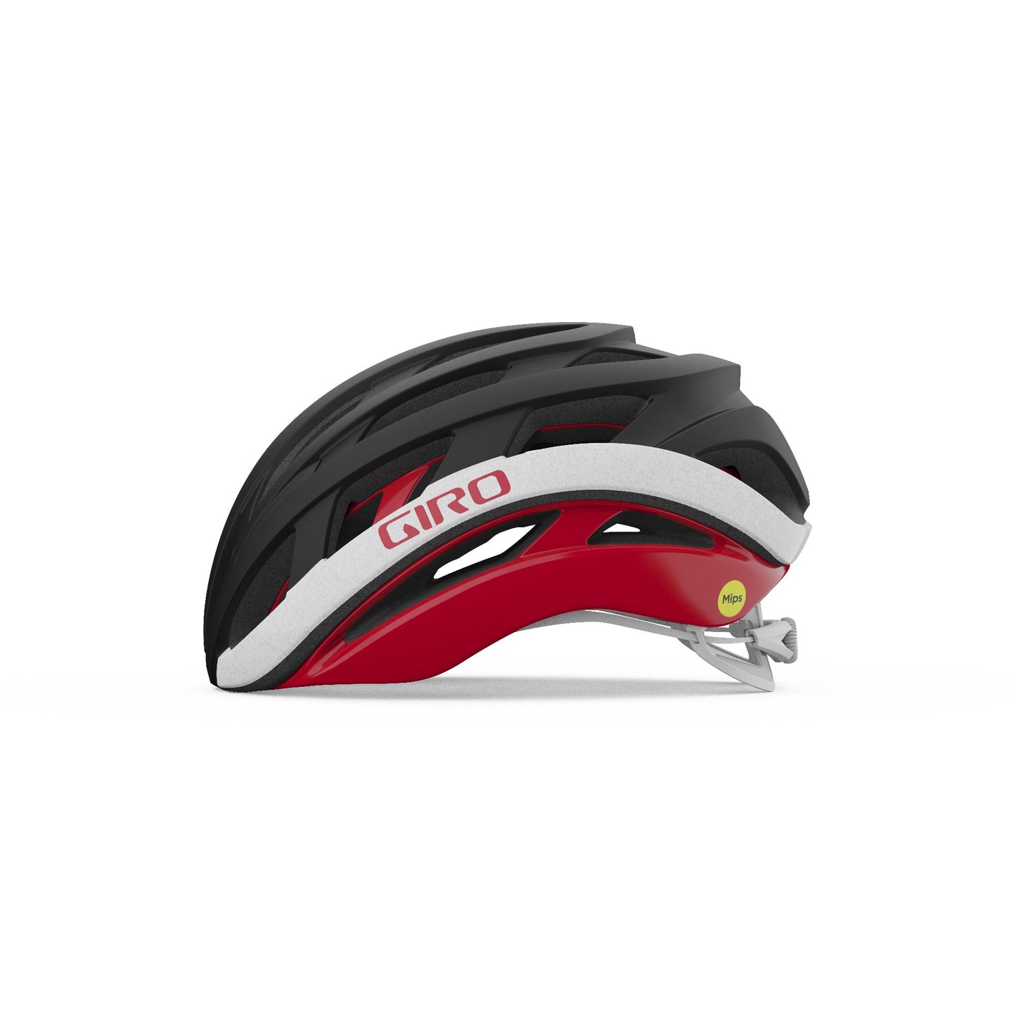 Giro Helios Spherical Helmet Matte Black Red Bike Helmets