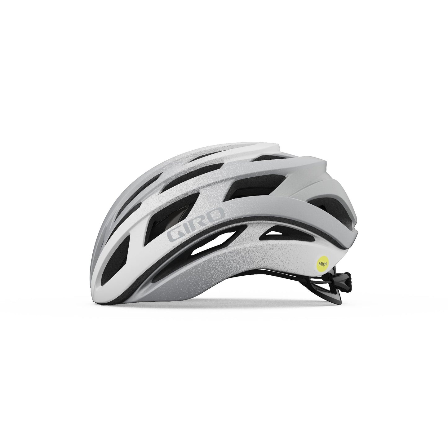 Giro Helios Spherical Helmet Matte White Silver Bike Helmets