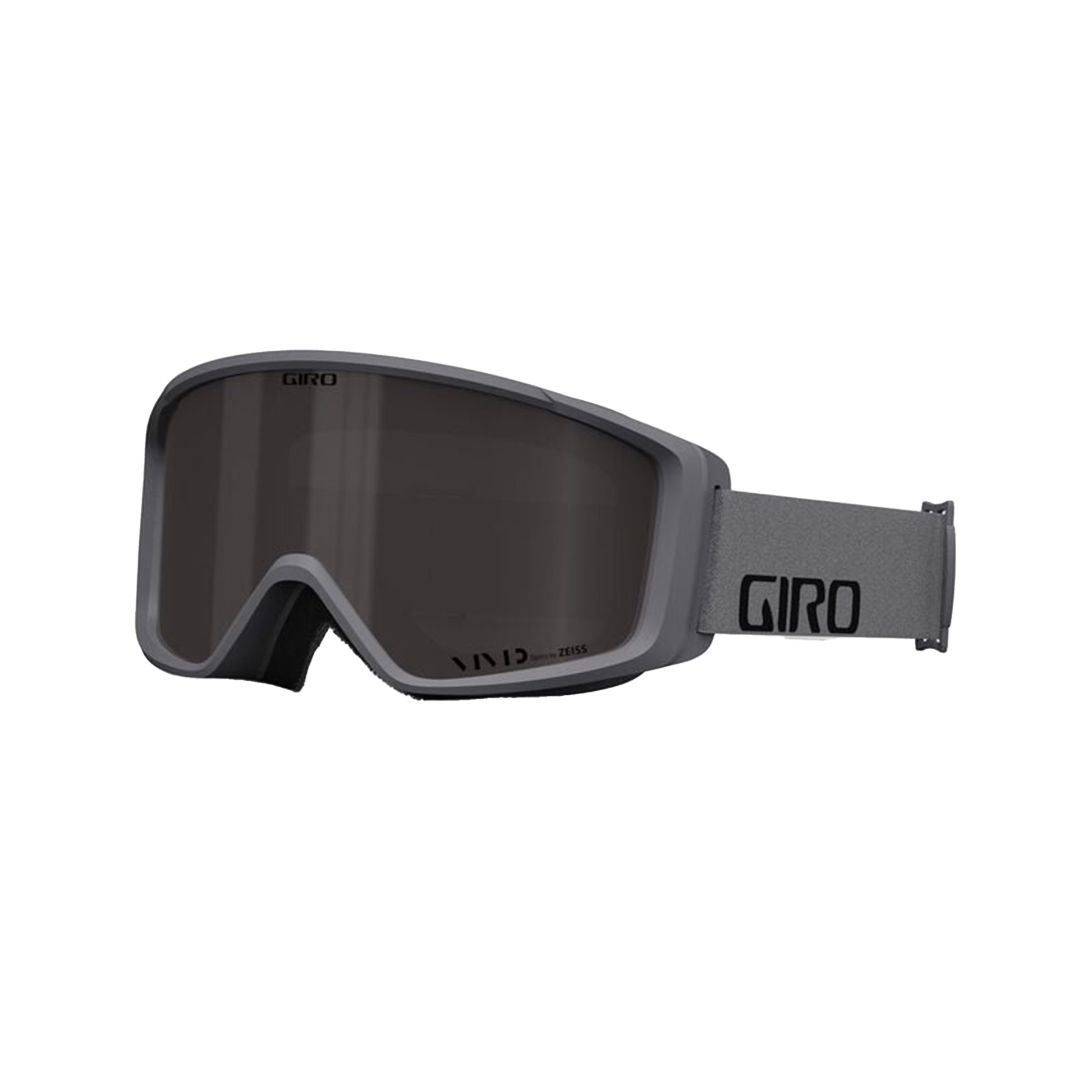Giro Index 2.0 Snow Goggle Grey Wordmark Vivid Smoke Snow Goggles