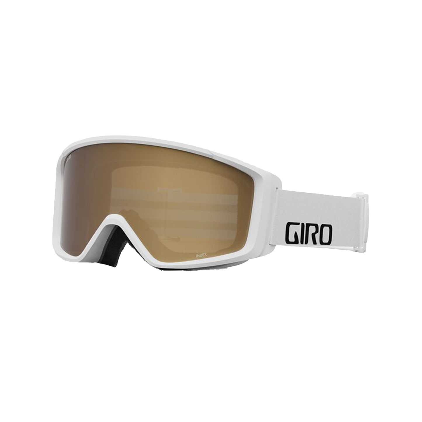 Giro Index 2.0 Snow Goggle White Wordmark Amber Rose Snow Goggles