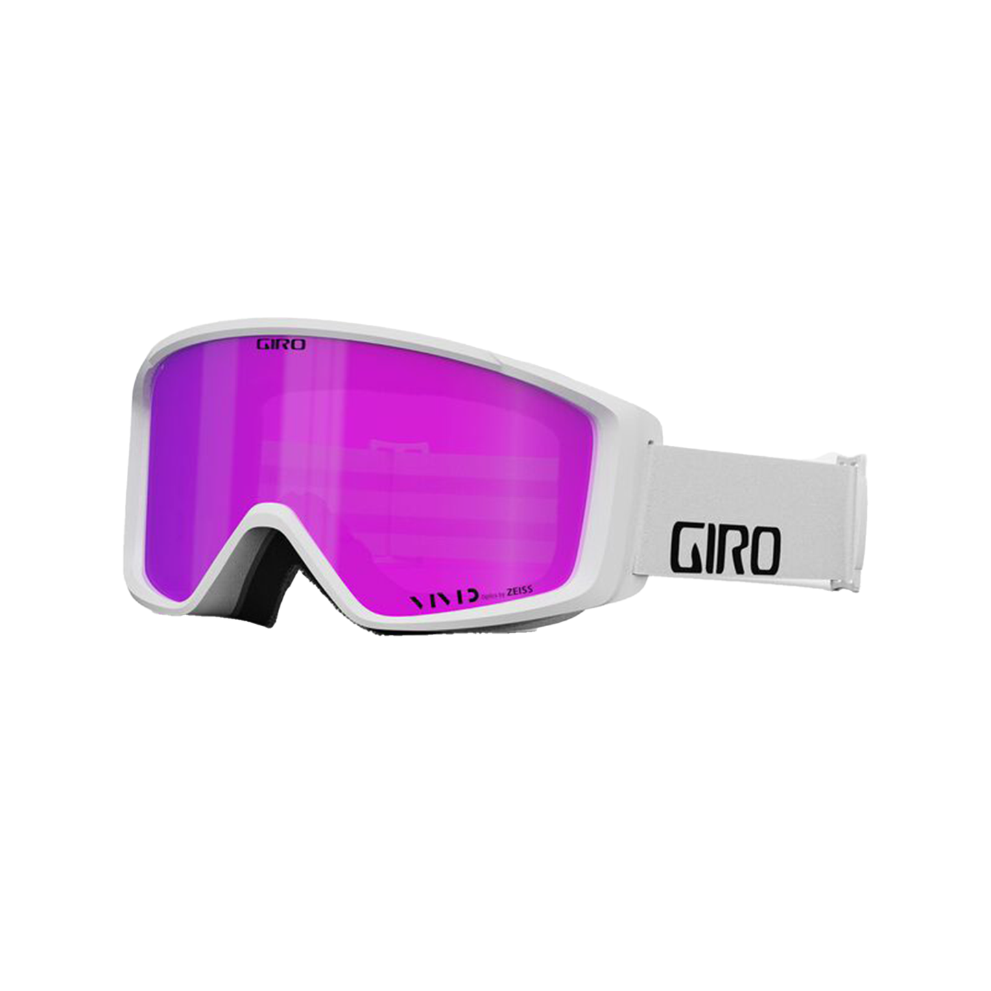 Giro Index 2.0 Snow Goggle White Wordmark Vivid Pink Snow Goggles