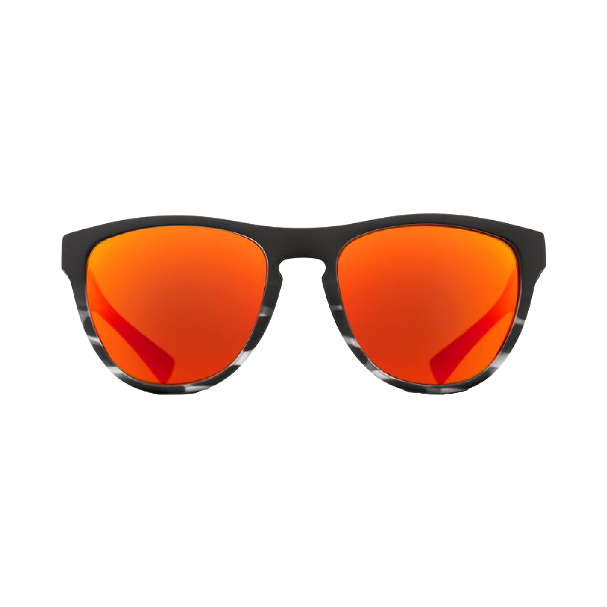 Giro Mills Sunglasses Matte Black Tortoise Fade VIVID Ember Sunglasses