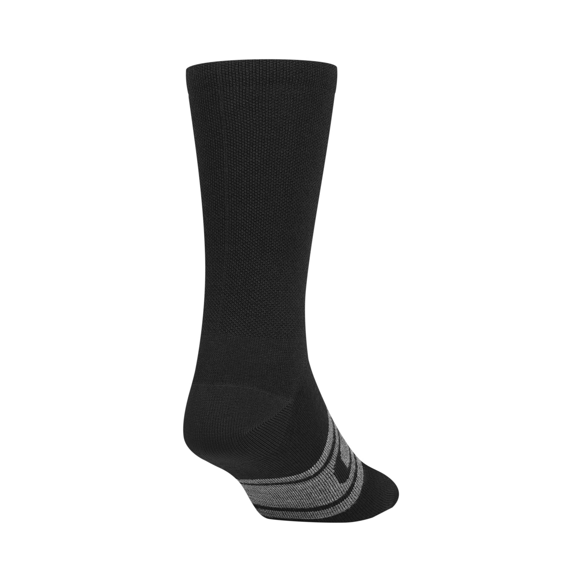 Giro Seasonal Merino Wool Sock Black Charcoal Bike Socks