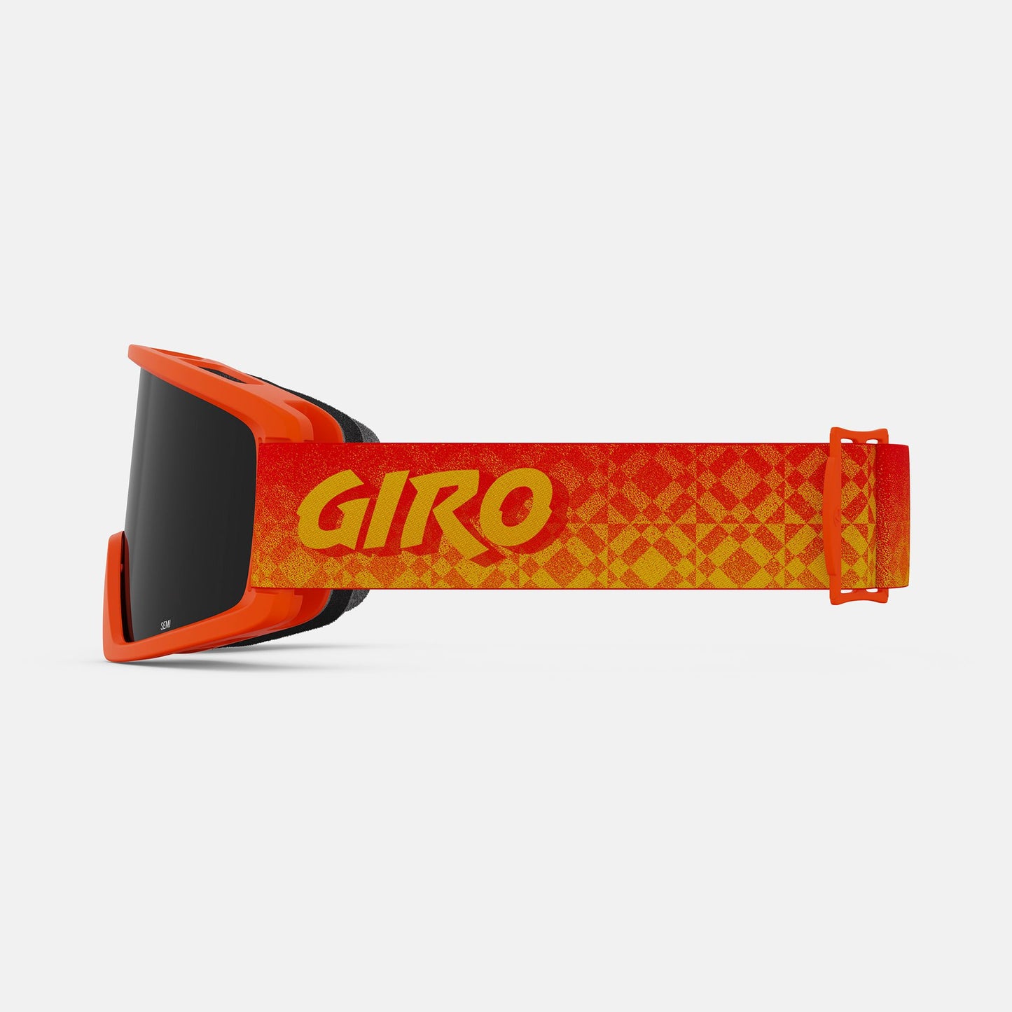Giro Semi Snow Goggle Black Mica Amber Scarlet Yellow Snow Goggles