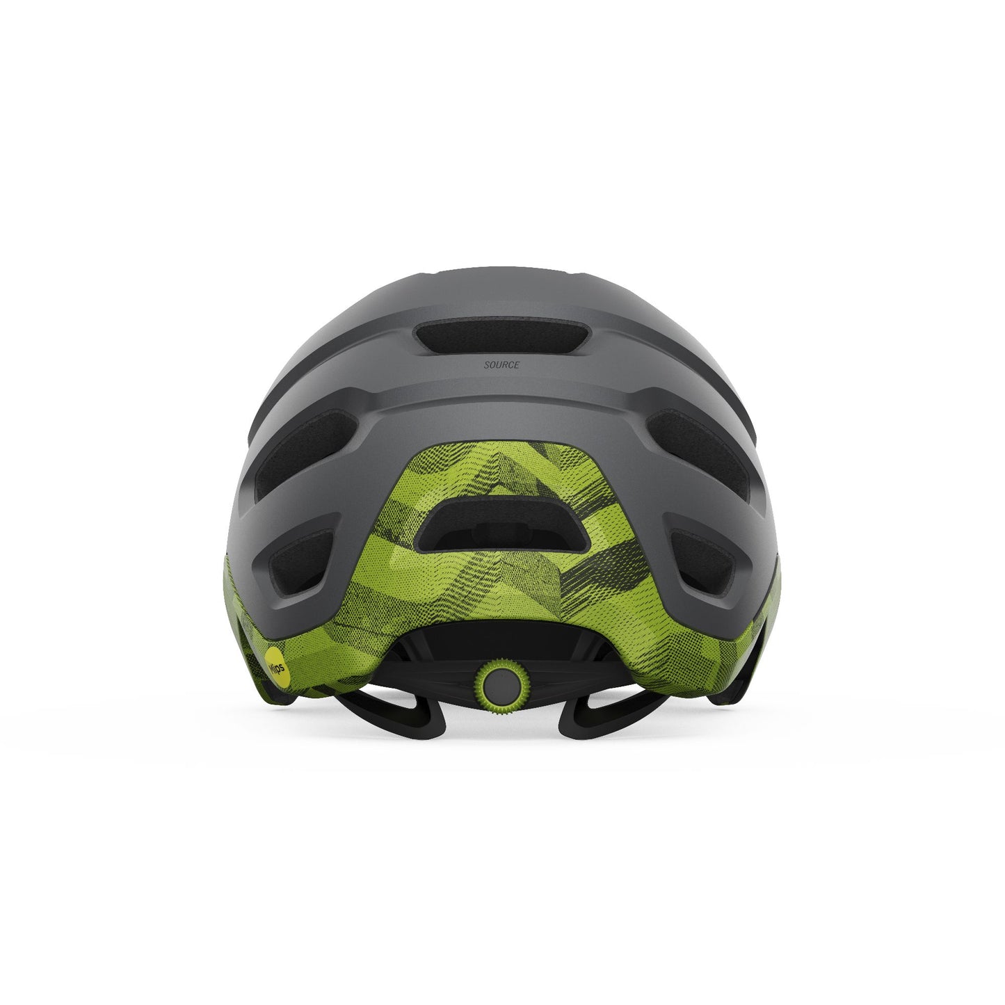 Giro Source MIPS Helmet Matte Metallic Black Ano Lime Bike Helmets