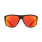 Giro Stark Sunglasses Matte Black Tortoise Fade VIVID Ember Sunglasses