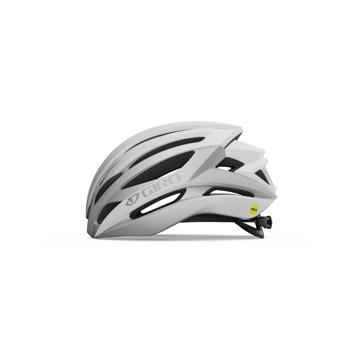 Giro Syntax MIPS Helmet Matte White Silver Bike Helmets