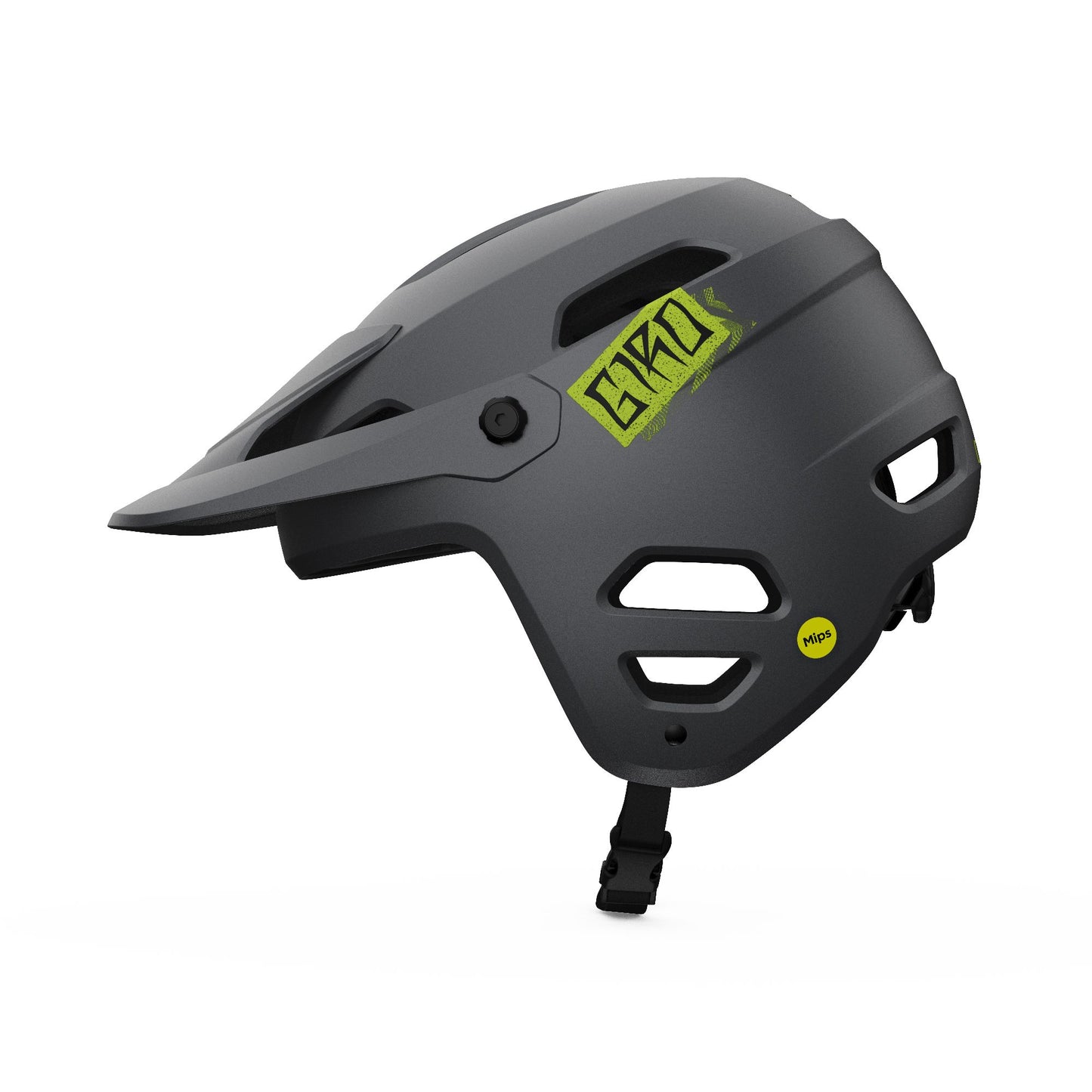 Giro Tyrant Spherical Helmet Matte Metallic Black Ano Lime Bike Helmets