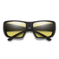 Smith Guides Choice S Sunglasses Matte Black ChromaPop Glass Polarized Low Light Yellow Sunglasses
