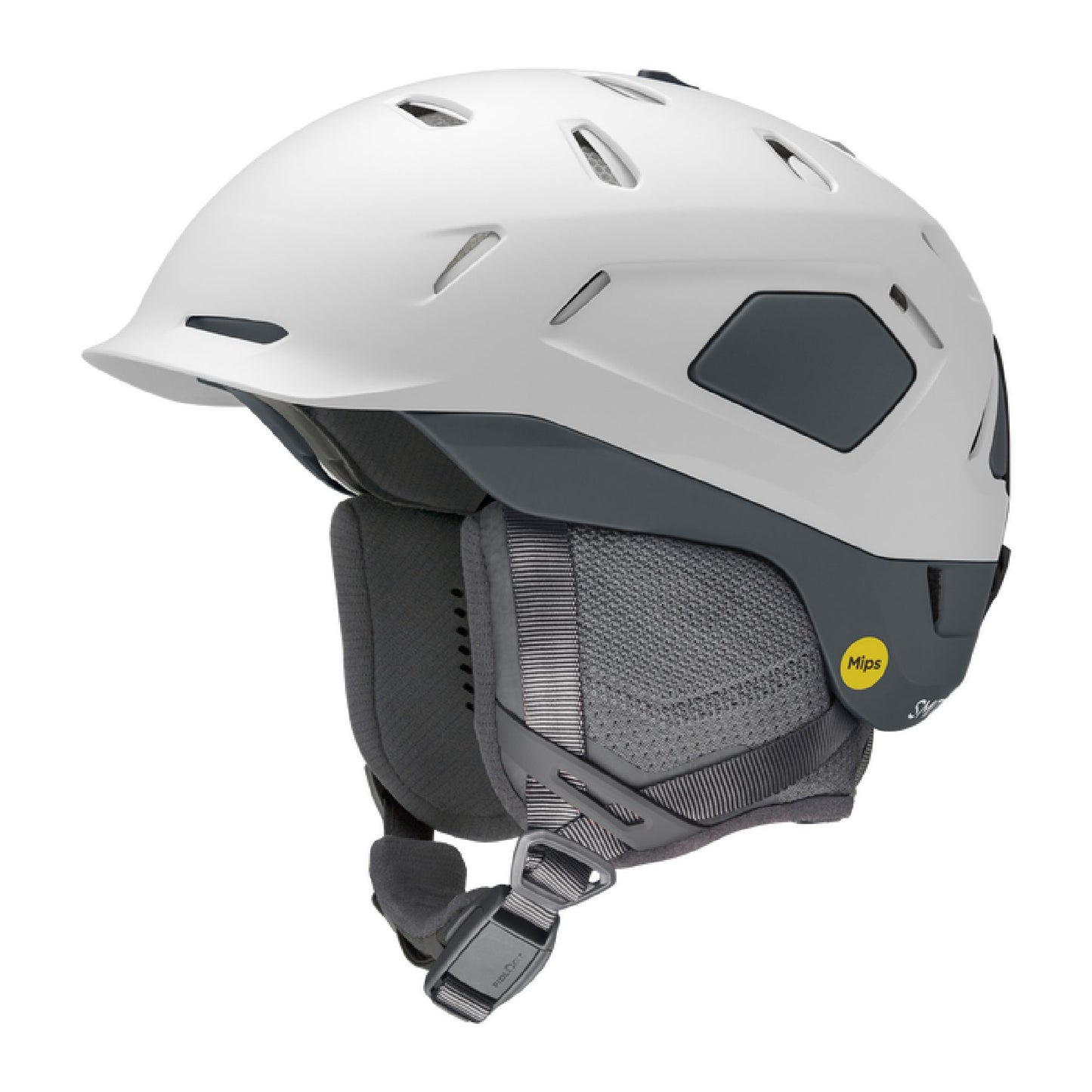 Smith Nexus MIPS Snow Helmet Matte White Slate Snow Helmets