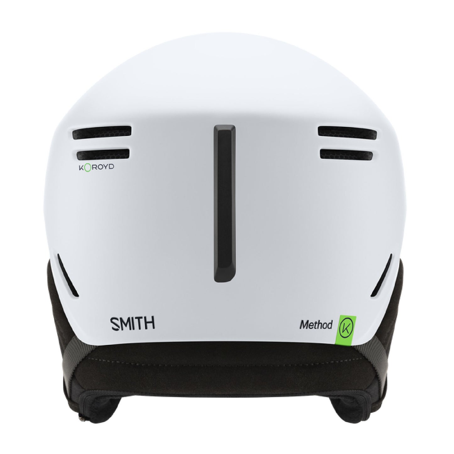 Smith Method Round Contour Fit Snow Helmet Matte White Snow Helmets