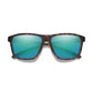 Smith Pinpoint Sunglasses Matte Tortoise ChromaPop Polarized Opal Mirror Sunglasses
