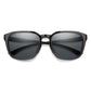 Smith Contour Sunglasses Matte Black ChromaPop Poarized Black Sunglasses
