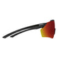 Smith Ruckus Sunglasses Matte Black ChromaPop Red Mirror Sunglasses