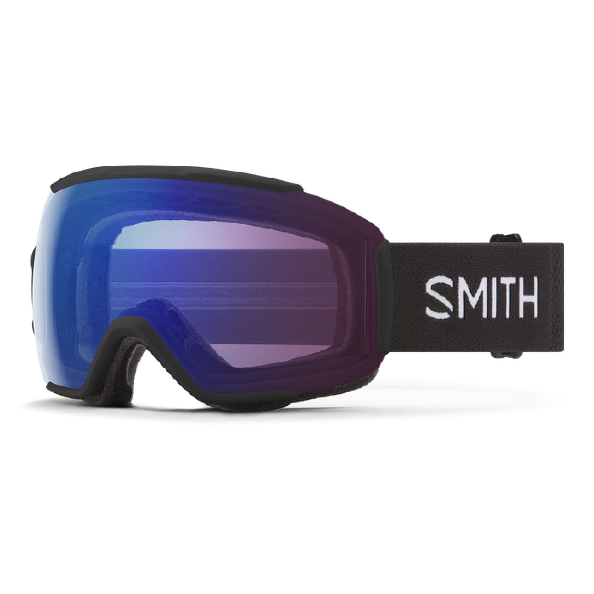 Smith Sequence OTG Snow Goggle Black ChromaPop Photochromic Rose Flash Snow Goggles